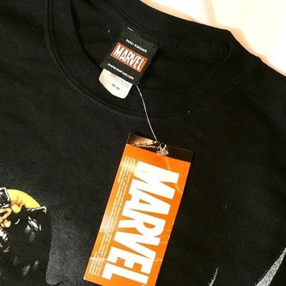 RARE Mad Engine Marvel Wolverine T Shirt Size M NEW With Tags Xmen